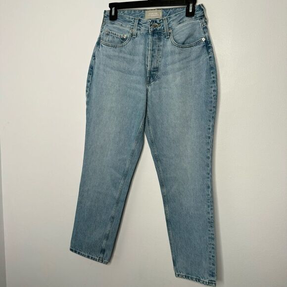 Everlane the curvy 90s cheeky straight jeans size 27 - Picture 3 of 8